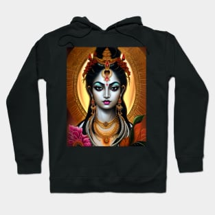 Hindu Goddess of Good Fortune Lakshmi Hoodie